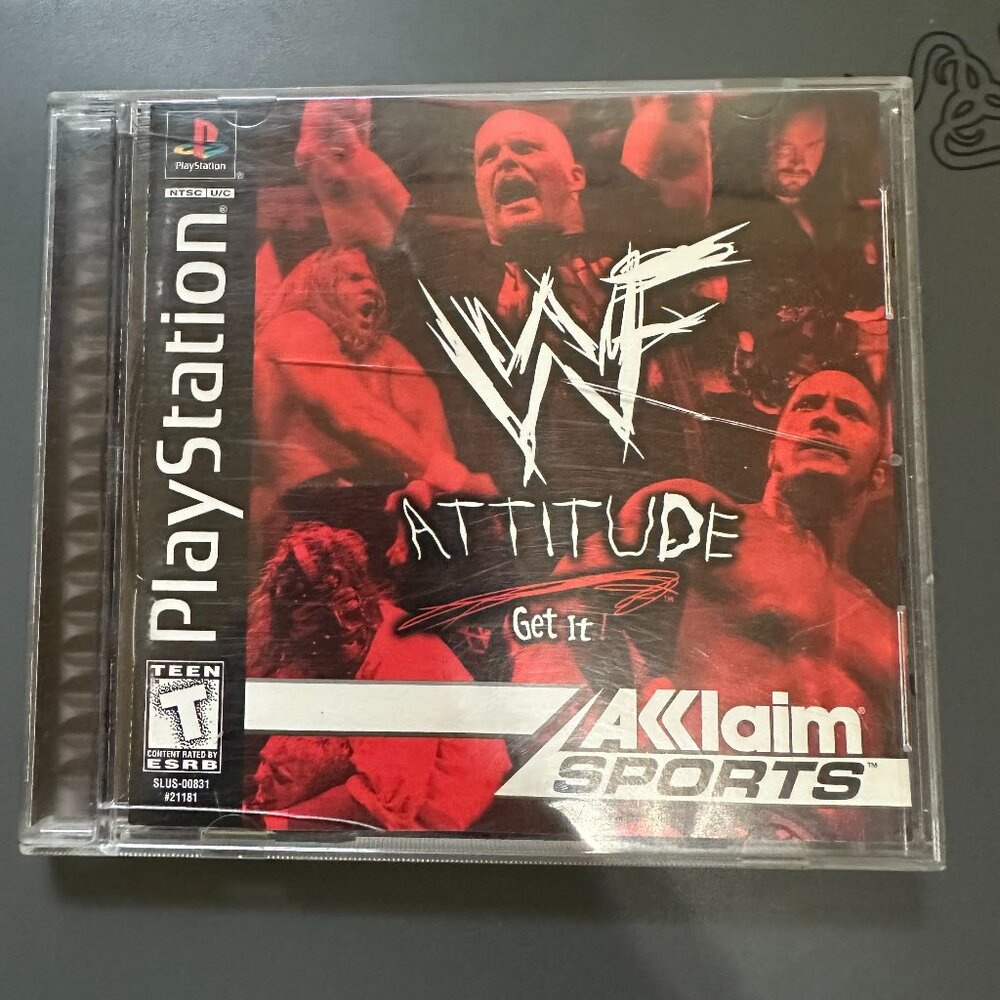WWF Attitude (Sony PlayStation 1, 1999) PS1
